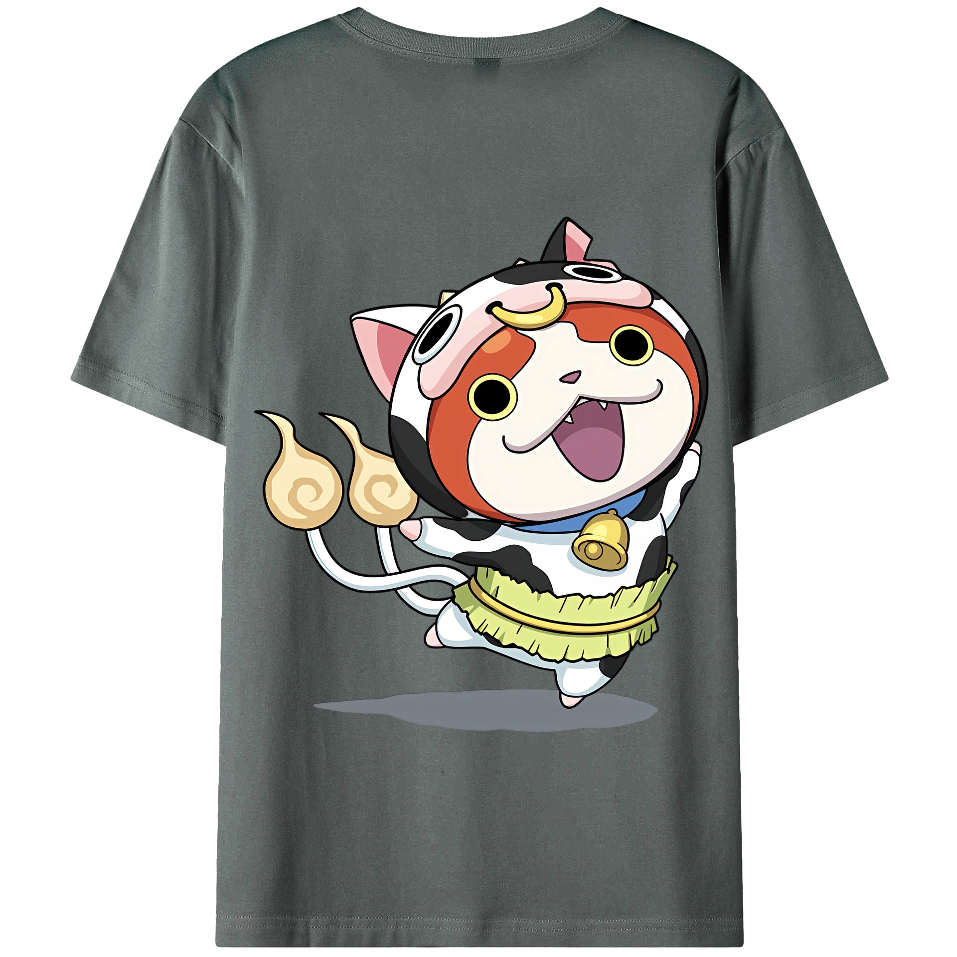 （画像用） 妖怪ウォッチ Yo-kai Watch 綿100％半袖Tシャツ（背面プリント）